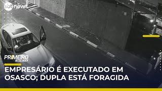 Exclusivo: vídeo mostra ladrões executando empresário e roubando BMW em SP | #PrimeiroImpacto