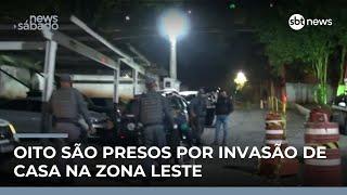 Quadrilha com cadeirante é presa ao tentar invadir casa na zona leste de SP | #NewsSábado