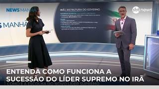 Entenda como funciona a sucessão do líder supremo no Irã | #NewsManhã