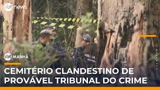 Polícia encontra cemitério clandestino na zona sul de SP após troca de tiros | #SBTManhã
