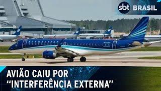 Azerbaijan Airlines diz que avião da Embraer sofreu 'interferência externa' | SBT Brasil (27/12/24)