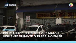 Polícia procura dupla que matou vigilante em loja na zona sul de SP