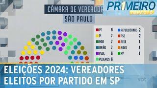 Confira como ficou a composição da Câmara de Vereadores em SP | Primeiro Impacto (07/10/24)