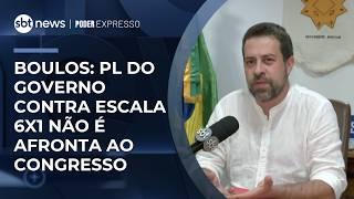 “Máscaras vão cair”, diz Boulos sobre votação para fim da escala 6x1 | #PoderExpresso
