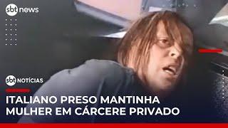 Italiano é preso por manter companheira em cárcere privado em SP | #SBTNotícias (31/05/25)