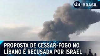 Israel recusa proposta de cessar-fogo no Líbano e mortes permanecem subindo | SBT Brasil (26/09/24)