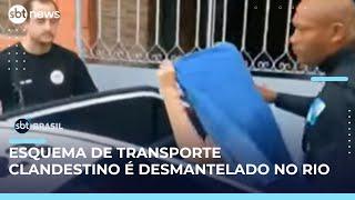 Polícia desmonta esquema de transporte clandestino que faturava R$1 milhão para facção | #SBTBrasil