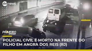Policial é assassinado na frente do filho ao sair de igreja no Rio de Janeiro | #PrimeiroImpacto