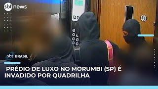 Mais de 20 criminosos invadem condomínio e roubam itens de luxo em SP | SBT Brasil (29/05/25)