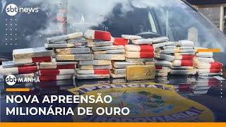 Em menos de 48 horas, PRF faz maiores apreensões de ouro da história | #SBTManhã
