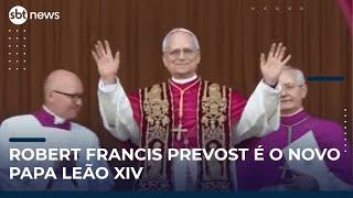 Confira o primeiro discurso do papa Leão XIV