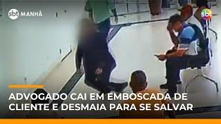 Advogado é vítima de sequestro e se salva após fingir desmaio em Goiás | #SBTManhã