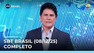 Assista à íntegra do SBT Brasil desta segunda-feira (08/12/2025) | #SBTBrasil