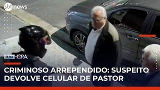 Em nome da fé: ladrão desiste de assaltar "filho de Deus" em SP | Tá na Hora (09/05/25)