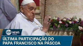 Francisco pediu paz em conflitos pelo mundo em última aparição | #SBTNews Manhã (21/04/25)