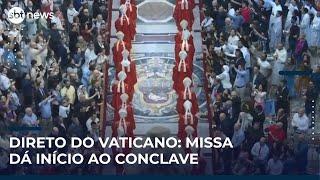Novo Papa: Cardeais se reúnem para primeiro dia de conclave no Vaticano | #SBTNews Manhã (07/05/25)