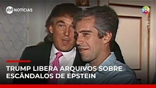 Trump sanciona lei que autoriza divulgação de arquivos da investigação sobre Epstein | #SBTNotícias