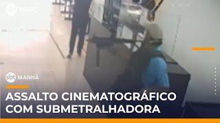 Assalto a relojoaria em Manaus com submetralhadora assusta funcionários | #SBTManhã