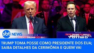 ▶️ Brasil Agora: Trump toma posse como presidente dos EUA; saiba detalhes da cerimônia e quem vai