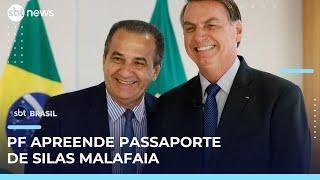 Moraes proíbe pastor Silas Malafaia de deixar o país e falar com Bolsonaro | #SBTBrasil 