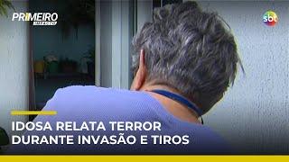 SP: Criminoso invade casa e morre após troca de tiros com policiais | #PrimeiroImpacto
