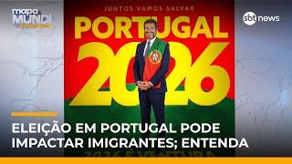 Eleição em Portugal: extrema direita lidera pesquisas e pode impactar brasileiros | #MapaMundi