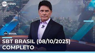 Assista à íntegra do SBT Brasil desta quarta-feira (09/10/2025) | #SBTBrasil