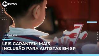 Leis em SP garantem ambiente escolar e shoppings mais acessíveis para autistas | #SBTBrasil