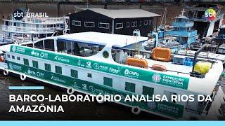 Expedição científica transforma rio amazônico em laboratório flutuante