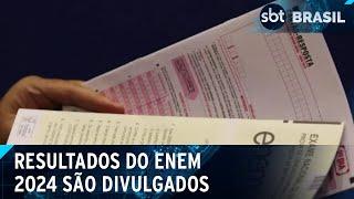 Enem 2024: resultados já estão disponíveis para consulta | SBT Brasil (13/01/25)