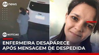 Enfermeira desaparece no interior de SP; caso segue sem pistas após 10 dias | #SBTNotícias