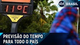 Sudeste e sul devem voltar a receber chuva nos próximos dias | SBT Brasil (24/06/24)