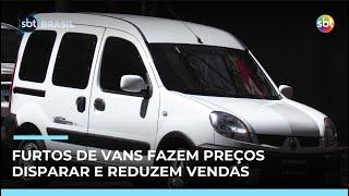 Furtos de vans elevam preços e derrubam 8% das vendas no país, diz Renavam 