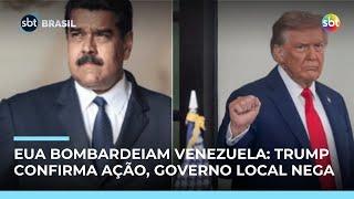 Trump confirma ataque dos EUA na Venezuela; governo local nega 