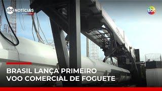 Brasil lança primeiro foguete comercial da Base de Alcântara nesta quarta-feira (17) | #SBTNotícias