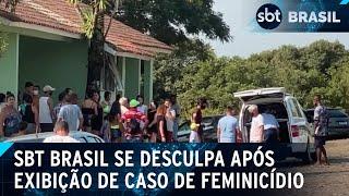 CORREÇÃO: SBT Brasil se desculpa após exibição de caso de feminicídio | SBT Brasil (26/11/24)