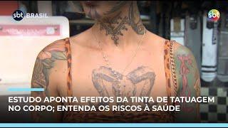 Estudo aponta efeitos da tinta de tatuagem no corpo,podem interferir nas vacinas; entenda