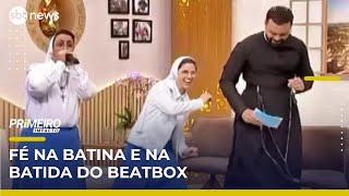 Freiras fazem beatbox e dançam hip-hop ao vivo em programa religioso | Primeiro Impacto (22/05/25)