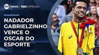 Nadador Gabrielzinho vence prêmio Laureus, considerado o Oscar do esporte | #PoderExpresso