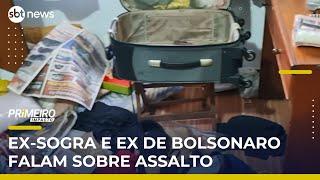 Ex-sogra de Bolsonaro tentou argumentar com ladrão durante assalto | #PrimeiroImpacto