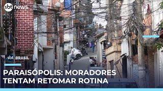 Após operação em Paraisópolis, moradores relatam abusos e dificuldade ao retomar rotina | #SBTBrasil