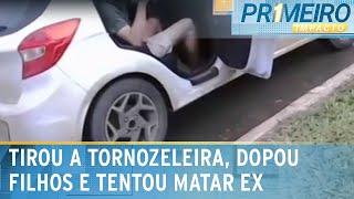 Homem dopa dois filhos e tenta matar a ex a facadas | Primeiro Impacto (14/01/25)