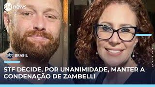 Carla Zambelli: STF decide manter condenação da deputada a 10 anos de prisão | SBT Brasil (06/06/25)