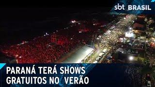 SBT transmitirá shows de festival que acontece no Paraná | SBT Brasil (30/11/24)