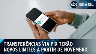 Pix terá novos limites de transferência a partir de 1º de novembro | SBT Brasil (31/10/24)