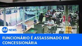 Funcionário de concessionária é assassinado dentro da loja | #SBTNewsnaTV (29/05/24)