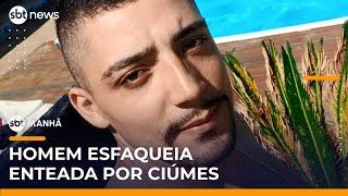 Padrasto ataca enteada a facadas por ciúmes de relacionamento da vítima | #SBTManhã