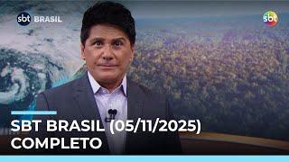 Assista à íntegra do SBT Brasil deste quarta-feira (05/11/2025) | #SBTBrasil