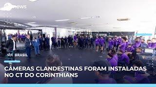 Polícia investiga instalação de câmeras clandestinas no CT do Corinthians | SBT Brasil (29/05/25)