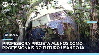 Sobreviventes de graves acidentes aéreos enfrentam desafio de superar trauma | #SBTBrasil 